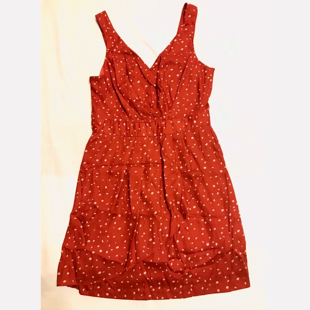 BCBG Low Back Spotted Dress 6